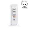 PD-36W PD3.0 + QC3.0 4-port USB Mobile Phone Charging Sailboat Multi Port Charger,, EU Plug, AU Plug, UK Plug, US Plug