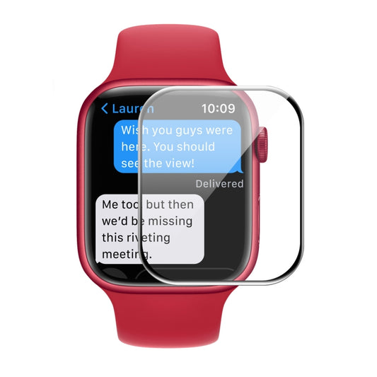For Apple Watch Series 7 41mm ENKAY Hat-Prince 3D Full Coverage Soft PC Edge + PMMA HD Screen Protector Film, 1 PC, 2 PCS, 5 PCS, 10 PCS