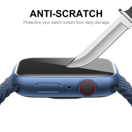 For Apple Watch Series 9 / 8 / 7 41mm ENKAY Hat-Prince 3D Full Coverage Soft PC Edge + PMMA HD Screen Protector Film, 1 PC, 2 PCS, 5 PCS, 10 PCS