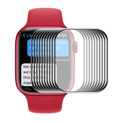 For Apple Watch Series 7 41mm ENKAY Hat-Prince 3D Full Coverage Soft PC Edge + PMMA HD Screen Protector Film, 1 PC, 2 PCS, 5 PCS, 10 PCS