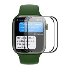ENKAY Hat-Prince Case Friendly 3D Full Screen PET Curved Hot Bending HD Screen Protector Film For Apple Watch Series 7 41mm, 1 PC For Apple Watch Series 7 41mm, 2 PCS For Apple Watch Series 7 41mm, 5 PCS For Apple Watch Series 7 41mm�������������������...