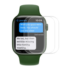 ENKAY Hat-Prince Case Friendly 3D Full Screen PET Curved Hot Bending HD Screen Protector Film For Apple Watch Series 7 45mm, 1 PC For Apple Watch Series 7 45mm, 2 PCS For Apple Watch Series 7 45mm, 5 PCS For Apple Watch Series 7 45mm�������������������...