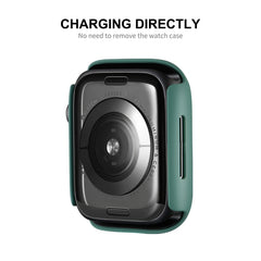 ENKAY Hat-Prince PC Frame + Full Coverage PMMA HD Screen Protector Film for Apple Watch Series 7 41mm