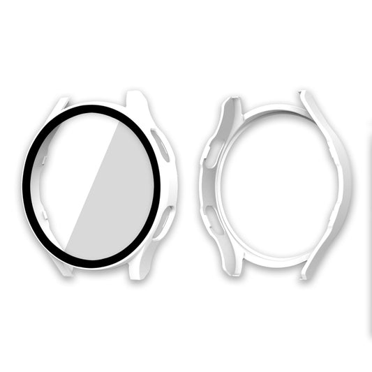 ENKAY Hat-Prince Full Coverage PC Frame + Tempered Glass Protector Composite Case for Samsung Galaxy Watch4 40mm
