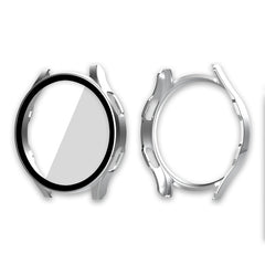 ENKAY Hat-Prince Full Coverage PC Frame + Tempered Glass Protector Composite Case for Samsung Galaxy Watch4 40mm