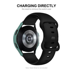 ENKAY Hat-Prince Full Coverage PC Frame + Tempered Glass Protector Composite Case for Samsung Galaxy Watch4 40mm