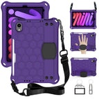 For iPad mini 6 / mini 2024 / Purple+Black
