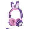 KE-01 Rabbit Ear Wireless Bluetooth 5.0 Stereo Music Foldable Headset with Mic For PC