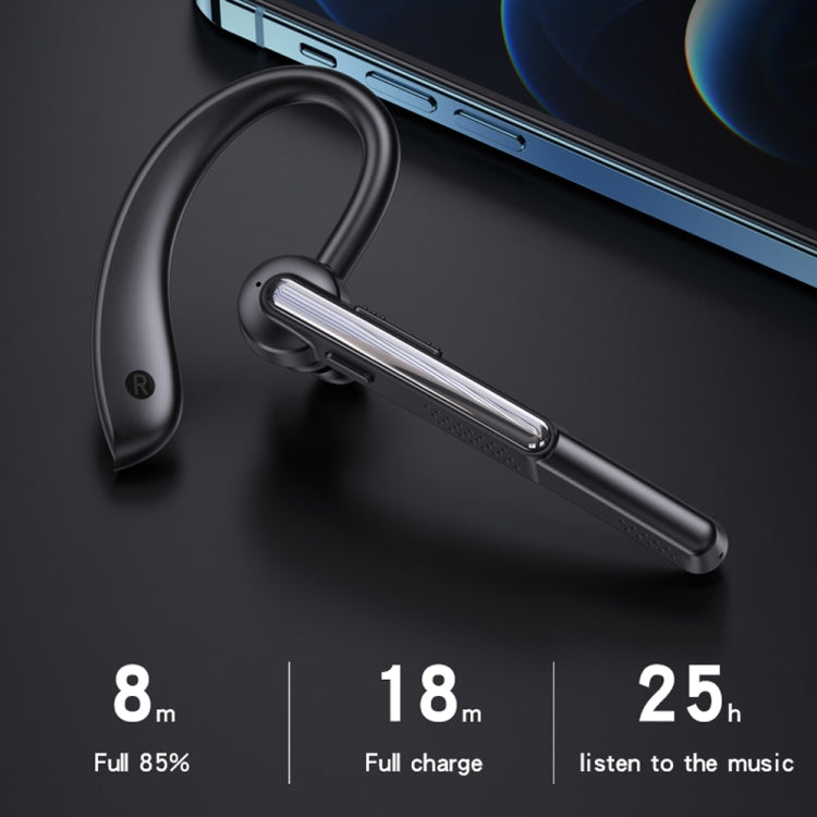 P40 Wireless Bluetooth 5.1 Business Noise Cancelling Earphone with Mic Support Handsfree