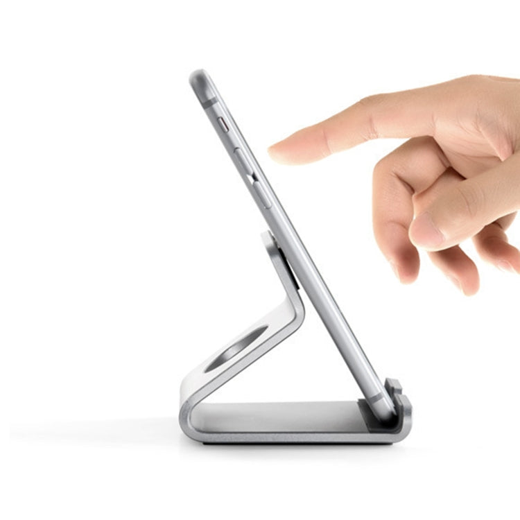 AP-4D Portable Aluminum Alloy Mobile Phone Stand Desk Tablet Stand Home Office Shelf