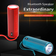 T&G TG635 Portable Outdoor Waterproof Bluetooth Speaker with Flashlight Function