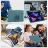 Pure Color PC + Silicone Anti-drop Tablet Tablet Case with Butterfly Holder & Pen Slot For iPad Pro 11 2018 & 2020 & 2021 & Air 2020 10.9(Dark Green), For iPad Pro 11 2018 & 2020 & 2021