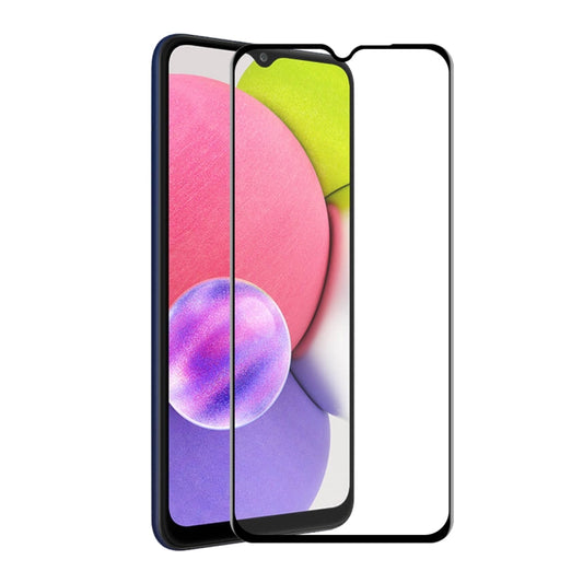 ENKAY Hat-Prince Full Glue Tempered Glass 6D Full Coverage Anti-scratch Protector, For Samsung Galaxy A03s 164mm(1pc), For Samsung Galaxy A03s 166mm(1pc), For Samsung Galaxy A22 4G(1pc), For Samsung Galaxy A22 5G(1pc), For Samsung Galaxy A32 4G(1pc)