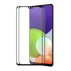 2 PCS ENKAY Hat-Prince Full Glue Tempered Glass 6D Full Coverage Anti-scratch Protector, For Samsung Galaxy A03s 164mm(2pcs), For Samsung Galaxy A03s 166mm(2pcs), For Samsung Galaxy A22 4G(2pcs), For Samsung Galaxy A22 5G(2pcs)�������������������������...