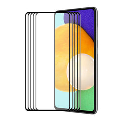 5 PCS ENKAY Hat-Prince Full Glue Tempered Glass 6D Full Coverage Anti-scratch Protector, For Samsung Galaxy A03s 164mm(5pcs), For Samsung Galaxy A03s 166mm(5pcs), For Samsung Galaxy A22 4G(5pcs), For Samsung Galaxy A22 5G(5pcs)�������������������������...
