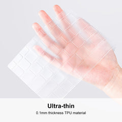 ENKAY Ultra Thin Soft TPU Laptop Keyboard Protector Film For MacBook Air 13.6 2022/2024 A2681 (M2) / A3113 (M3), Version:US Version, US Version, EU Version