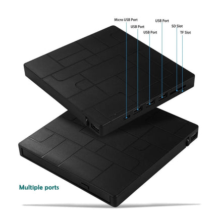 External RW DVD Recorder with Optical Drive