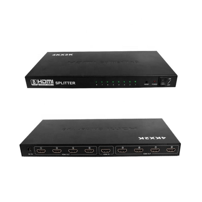 1 x 8 4K x 2K 3840*2160/30HZ HDMI Splitter, 1 x 8 4K x 2K