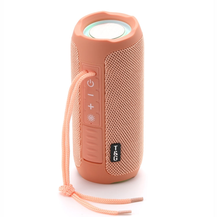 T&G TG227 Outdoor Portable Waterproof Bluetooth Music Speaker with LED Support FM / TF / USB