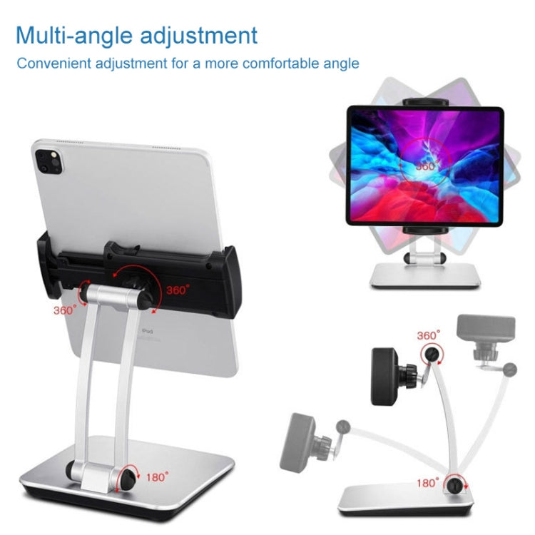 S10 Aluminum Alloy Tablet Stand, Flat Laptop Frame, Folding Desk Accessories