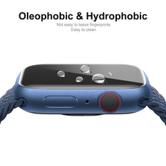 ENKAY Hat-Prince 3D Curved Edge Full Coverage Full Tempered Glass HD Screen Protector Film For Apple Watch Series 9 / 8 / 7 45mm