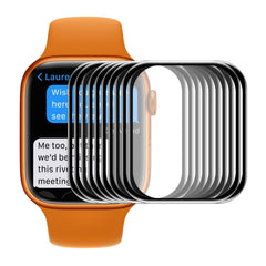 ENKAY Hat-Prince 3D Curved Edge Full Coverage Full Tempered Glass HD Screen Protector Film For Apple Watch Series 7 45mm, 1 PC, 2 PCS, 5 PCS, 10 PCS