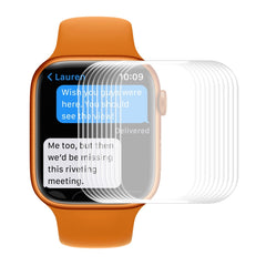 ENKAY Hat-Prince 3D Curved Edge Full Coverage Full Tempered Glass HD Screen Protector Film For Apple Watch Series 9 / 8 / 7 45mm