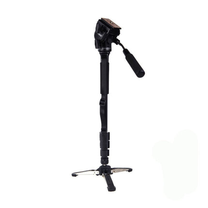 YUNTENG VCT-288 Tripod Mount Monopod with Fluid Drag Head, VCT-288