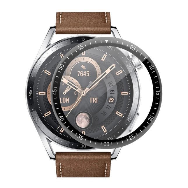 For Huawei Watch GT 3 46mm ENKAY Hat-Prince Full Coverage 3D Curved Soft PC Edge + PMMA HD Screen Protector Film, 1 PC, 2 PCS, 5 PCS, 10 PCS
