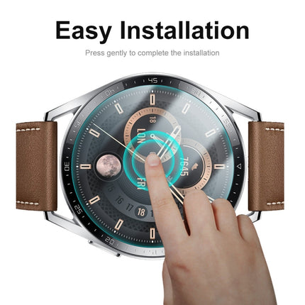 For Huawei Watch GT 3 46mm ENKAY Hat-Prince Crystal Screen Protector Anti-scratch Watch Film, 1 PC, 2 PCS