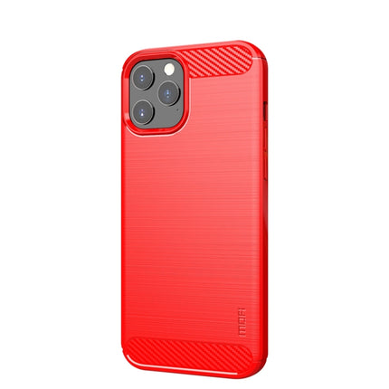 MOF Gentleness Series Brushed Texture Carbon Fiber Soft TPU Case, For iPhone 12 mini, For iPhone 12 / 12 Pro, For iPhone 12 Pro Max, For iPhone?12 / 12 Pro