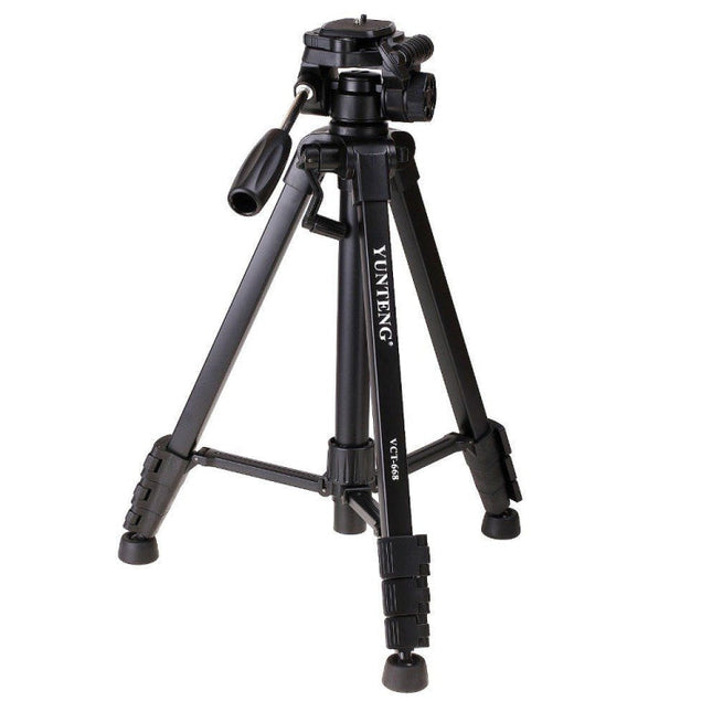 YUNTENG VCT-668 Aluminum Alloy Tripod Mount for 3 dimensional Damping Head, VCT-668
