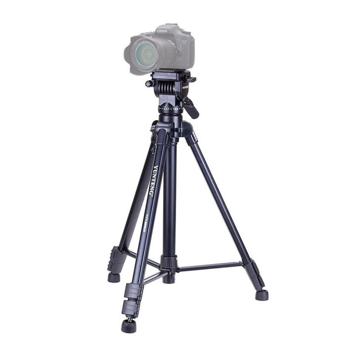 YUNTENG VCT-880 Aluminum Alloy Tripod Mount with Three-Dimensional Tripod Head, VCT-880