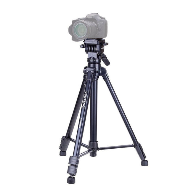YUNTENG VCT-880 Aluminum Alloy Tripod Mount with Three-Dimensional Tripod Head, VCT-880