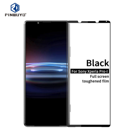 PINWUYO 9H 2.5D Full Screen Tempered Glass Film, For Sony Xperia Pro-I