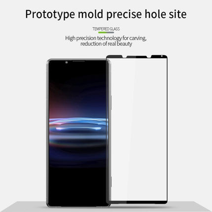PINWUYO 9H 2.5D Full Screen Tempered Glass Film, For Sony Xperia Pro-I