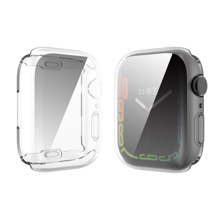 ENKAY Hat-Prince Transparent TPU Case, For Apple Watch Series 8 / 7 41mm, For Apple Watch Series 8 / 7 45mm