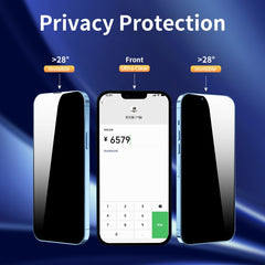 ENKAY Quick Stick Anti-peeping Tempered Glass Film, For iPhone 12 mini, For iPhone 12 / 12 Pro, For iPhone 12 Pro Max