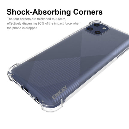 ENKAY Transparent TPU Shockproof Case, For Samsung Galaxy A03 4G 164mm, For Samsung Galaxy A03 4G 166mm, For Samsung Galaxy A03s 4G EU Version, For Samsung Galaxy A13 5G, For Samsung Galaxy M52 5G, For Samsung Galaxy S22 5G, For Samsung Galaxy S22+ 5G�...