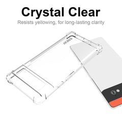 ENKAY Transparent TPU Shockproof Case, For Google Pixel 6, For Google Pixel 6 Pro