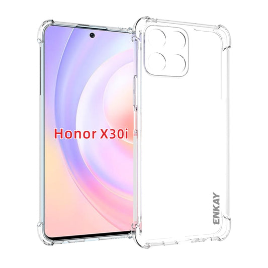 For Honor X30i ENKAY Transparent TPU Shockproof Case, For Honor X30i