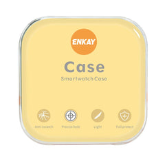 ENKAY Hat-Prince 2 in 1 PC Frame + 9H Tempered Glass Case, For Apple Watch Series 8 / 7 41mm, For Apple Watch Series 8 / 7 45mm