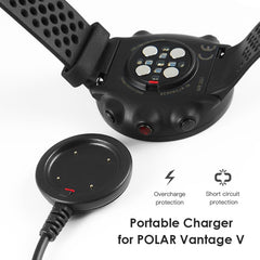 For Polar Grit X / Ignite / Vantage V / M USB Magnetic Charger Cable Charging Accessories