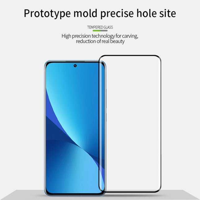 PINWUYO 9H 3D Hot Bending Tempered Glass Film, For Xiaomi 12 / 12X, For Xiaomi 12 Pro, For Honor 60, For Honor 60 Pro