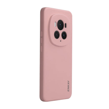 ENKAY Liquid Silicone Soft Shockproof Phone Case, For Honor 200, For Honor 200 Pro, For Honor Magic6 Pro, For Honor Magic6