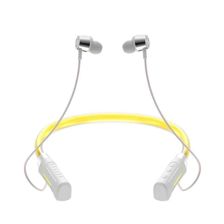 JG4 Flashing LED Neck-mounted Stereo Bluetooth Wireless Earphone