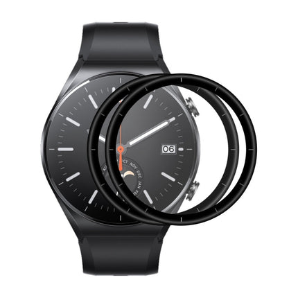 For Xiaomi Watch S1 ENKAY Hat-Prince 3D Full Coverage Soft PC Edge + PMMA HD Protector Film, 1 PC, 2 PCS, 5 PCS, 10 PCS