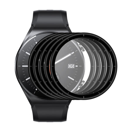 For Xiaomi Watch S1 ENKAY Hat-Prince 3D Full Coverage Soft PC Edge + PMMA HD Protector Film, 1 PC, 2 PCS, 5 PCS, 10 PCS