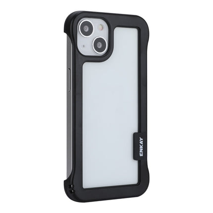 ENKAY Frameless Hollow Shockproof PC Case for iPhone 13, For iPhone 13