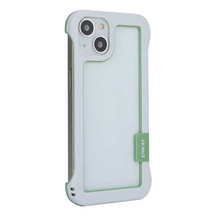ENKAY Frameless Hollow Shockproof PC Case for iPhone 13, For iPhone 13